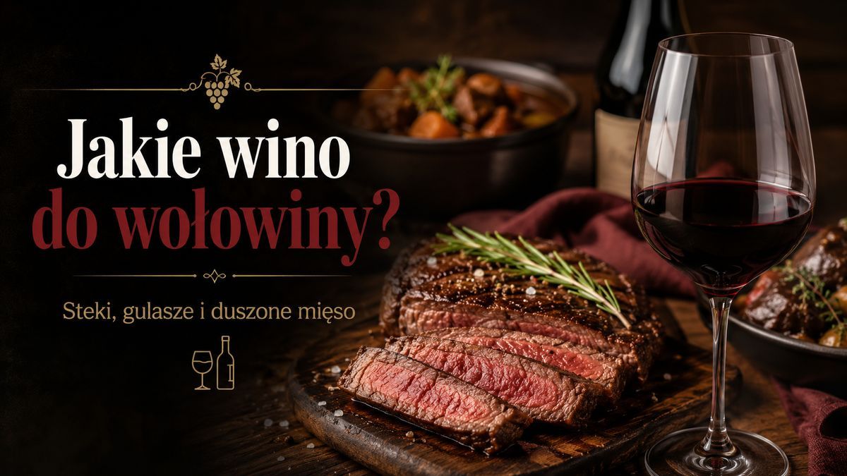 Jakie wino do wołowiny? Steki, gulasze i duszone mięso