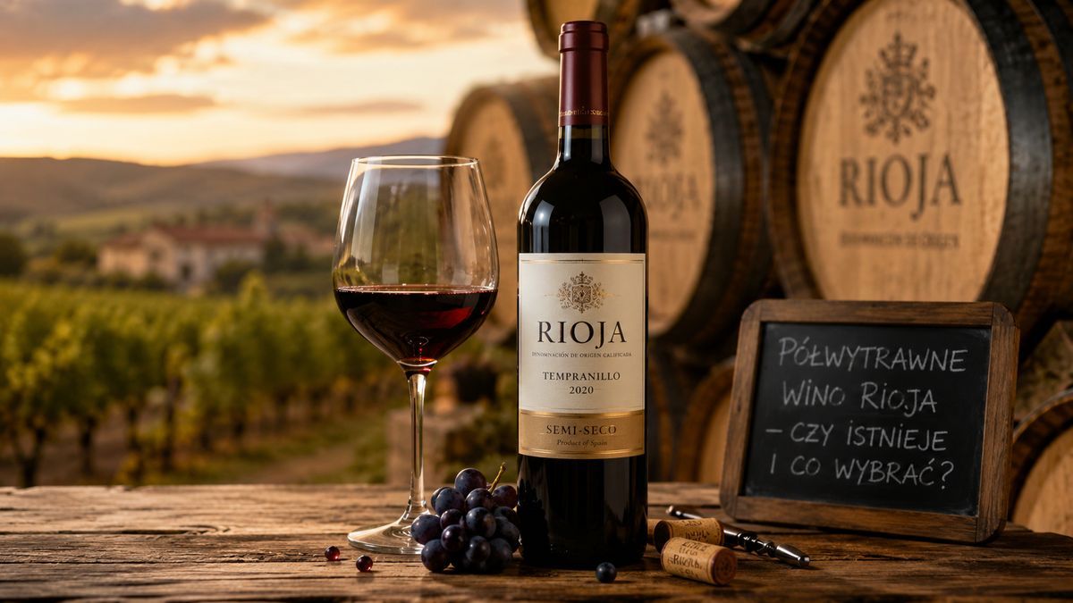 Wino Rioja półwytrawne – czy istnieje i co wybrać?